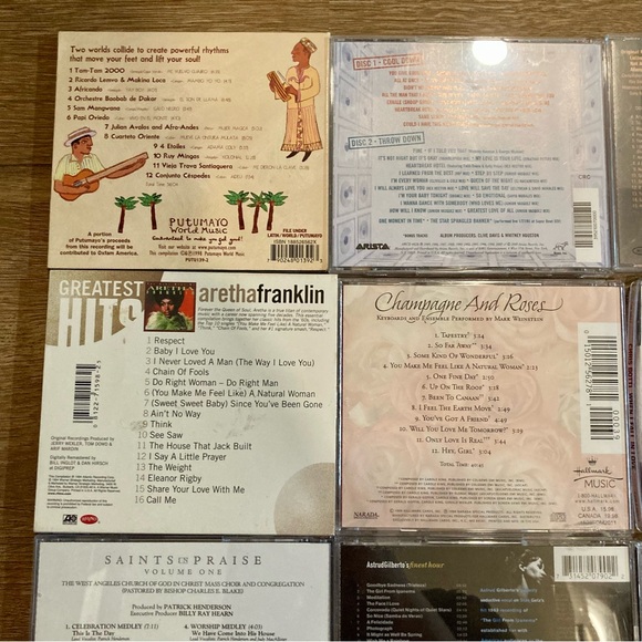 12 Vintage R&B Gospel Easy Listening CDs - Picture 9 of 12